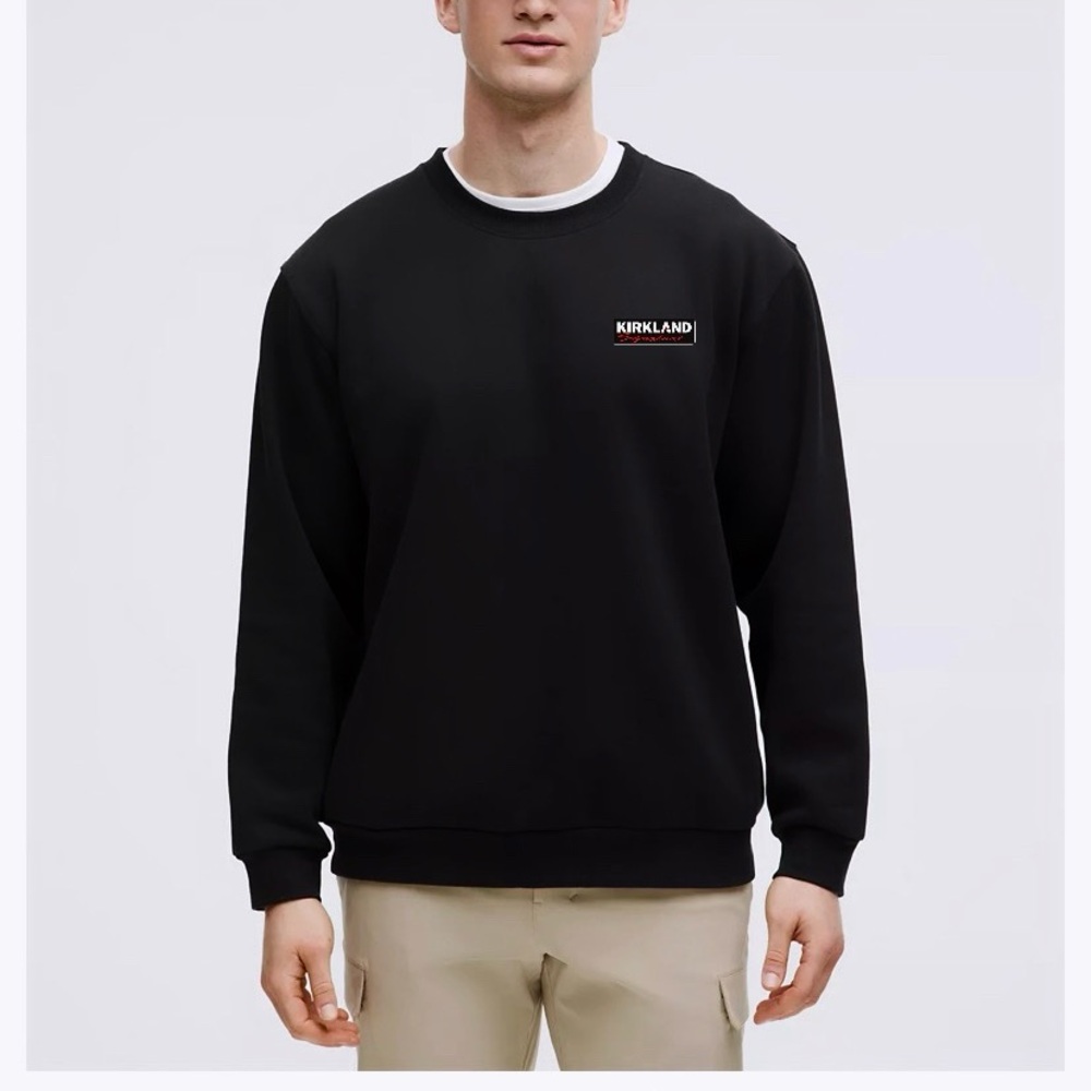 Kirkland Signature Unisex Black Sweater